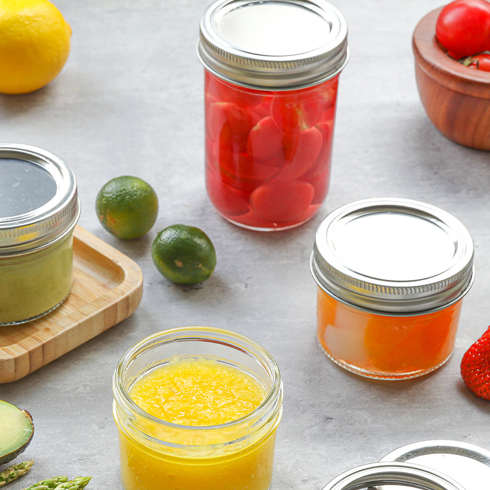 3Pcs Mini Mason Jars Aluminum  - Food Storage Containers recension och pris