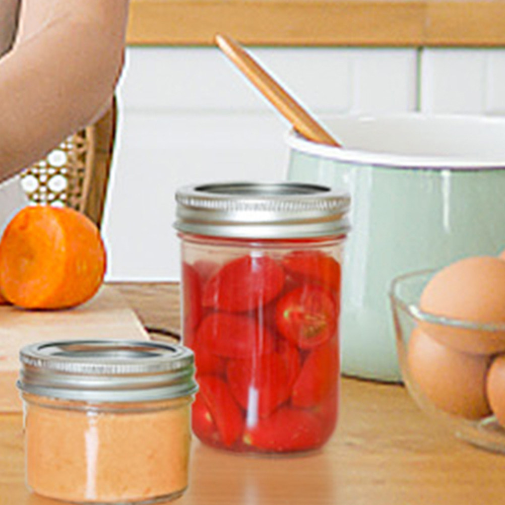 3Pcs Mini Mason Jars Aluminum  - Food Storage Containers recension och pris