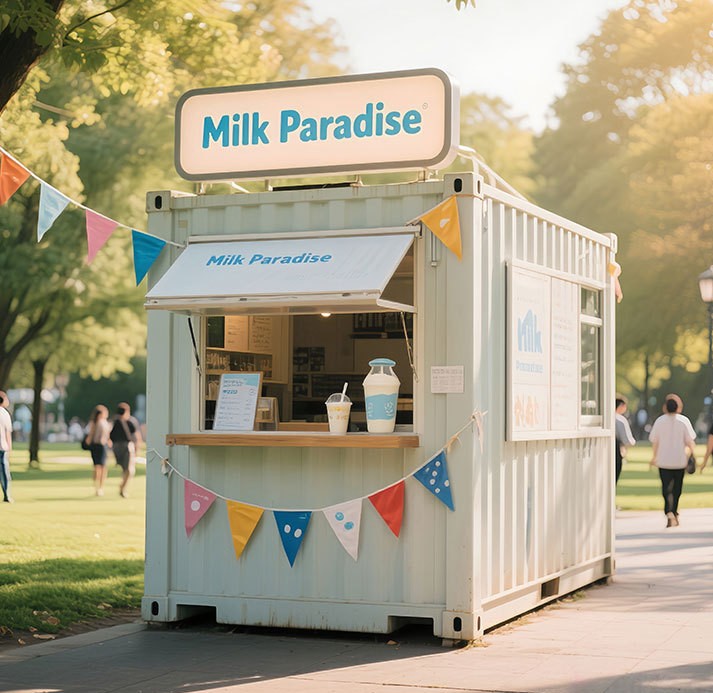 Prefab Container Coffee Shop M - Food Storage Meals recension och pris