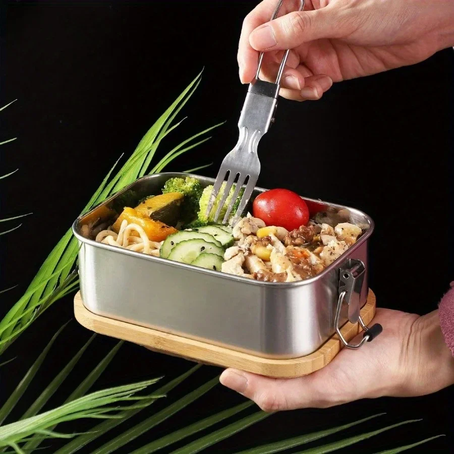 New 304 Stainless Steel Bamboo - Food Storage Oven Safe recension och pris