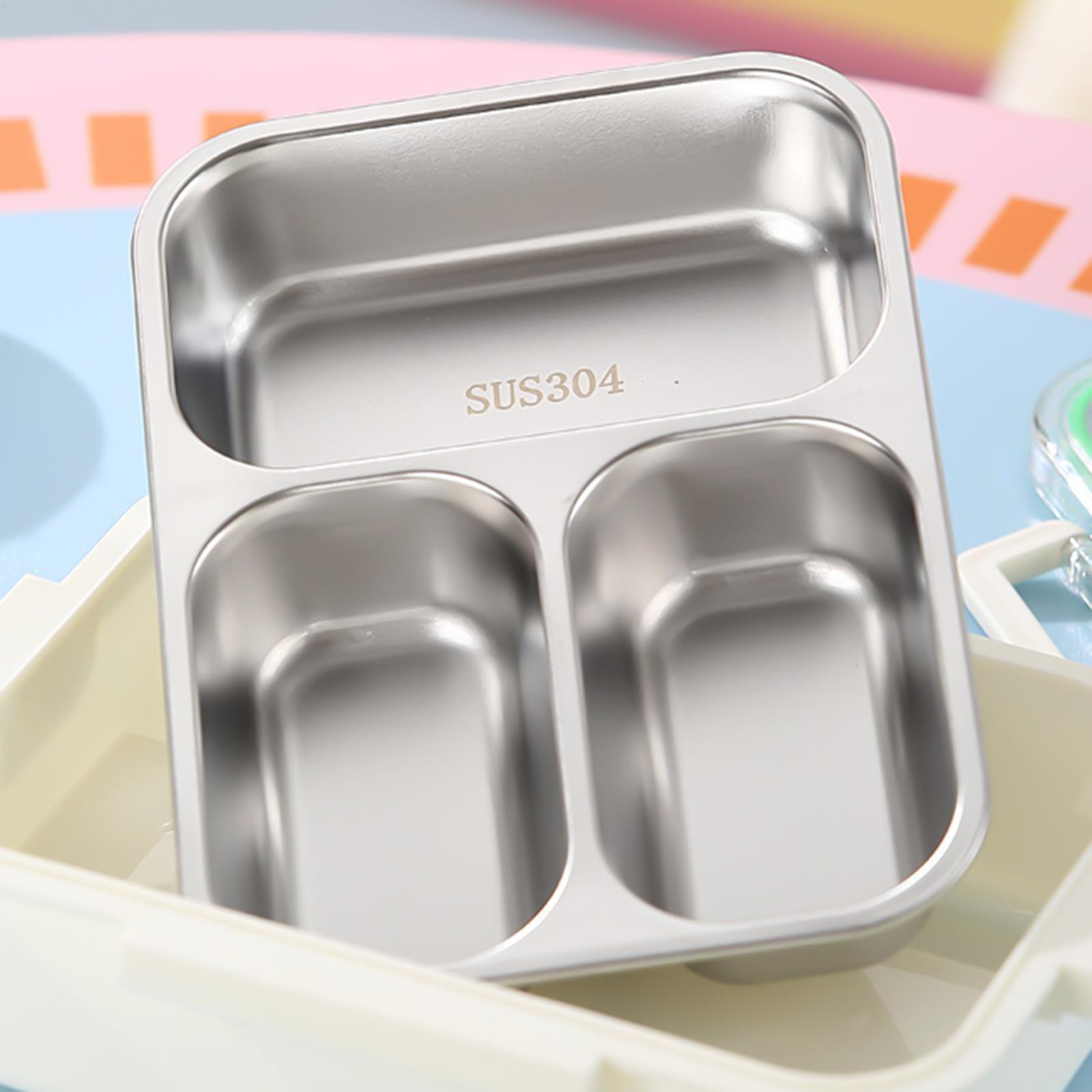 Stainless Steel Lunch Box Divi - Food Storage With Dividers recension och pris