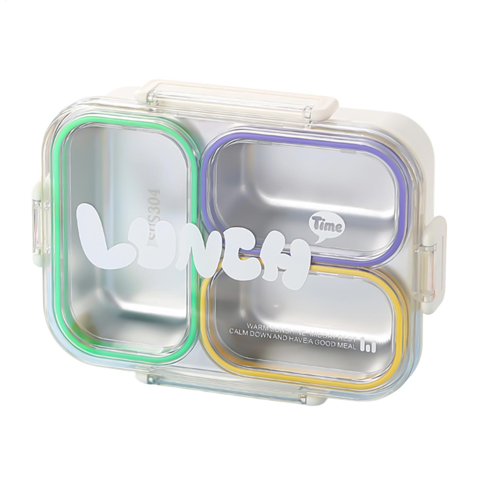 Stainless Steel Lunch Box Divi - Food Storage With Dividers recension och pris