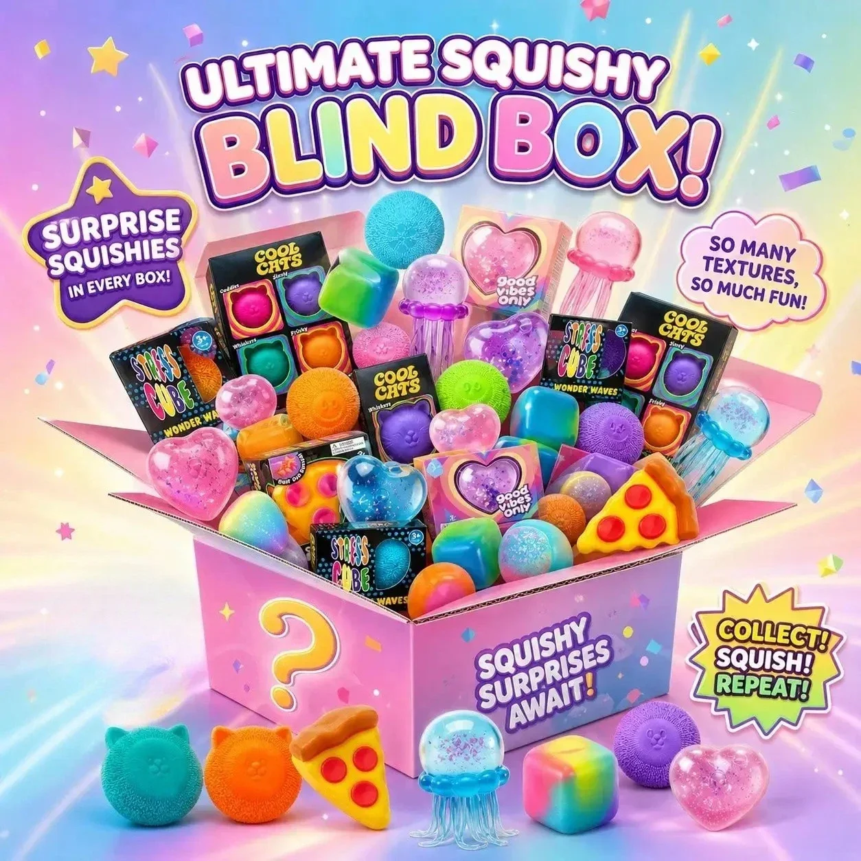 120+ Mystery Fidget Toy Blind  - Food Storage Bag recension och pris