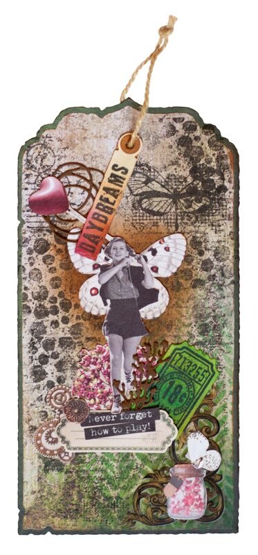 Tag Envelope Grunge Collection - Food Storage Labels recension och pris