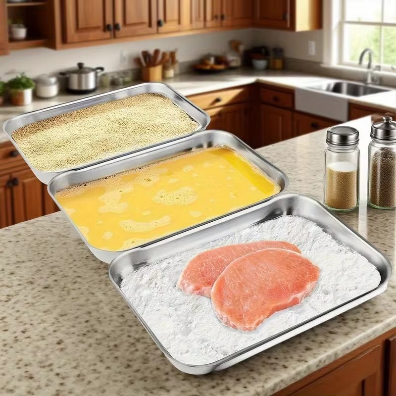 3-Piece Stainless Steel Food C - Food Storage Meals recension och pris