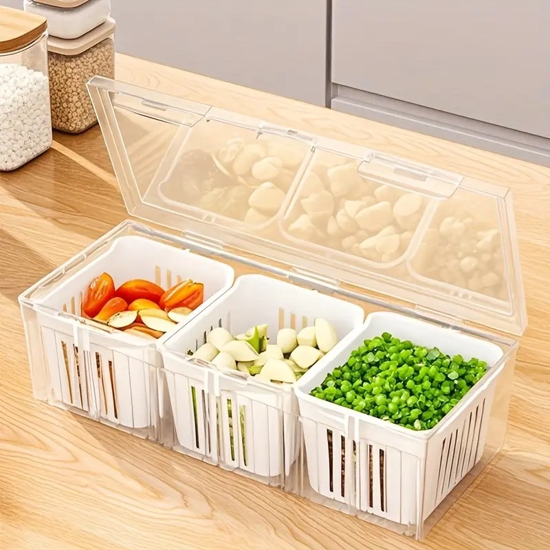 1pc Compartment Food Storage C - Food Storage With Dividers recension och pris