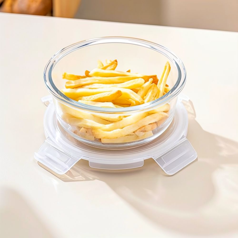 Microwave Safe Glass Bento Lun - Food Storage With Dividers recension och pris