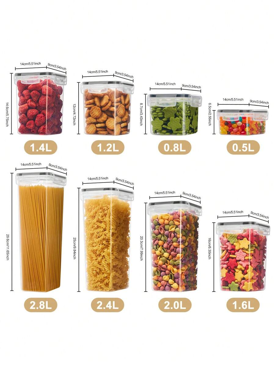24pcs Airtight Food Storage Co - Food Storage Labels recension och pris