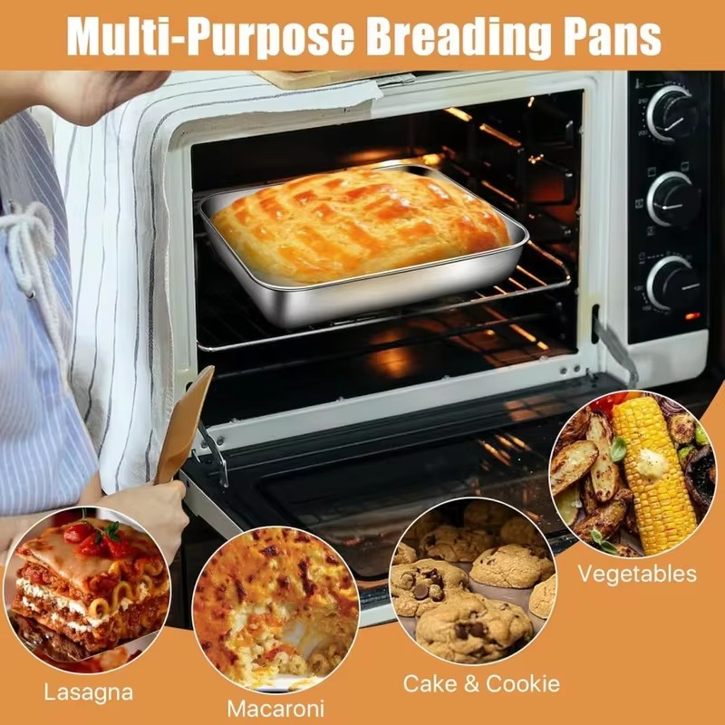 3-Piece Stainless Steel Food S - Food Storage Meals recension och pris