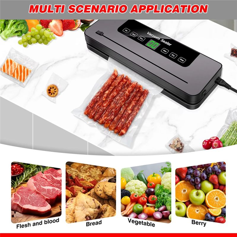 ABZC-Electric Vacuum Sealer Ma - Food Storage Bag recension och pris