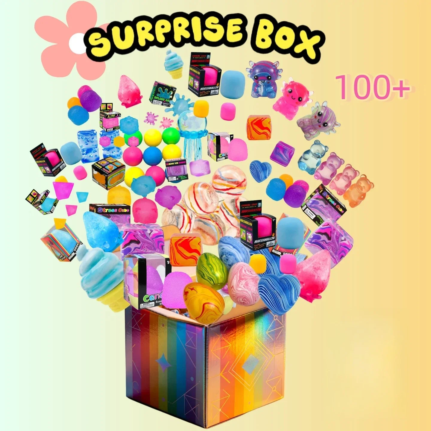 100+Mystery Fidget Toy Blind B - Food Storage Bag recension och pris