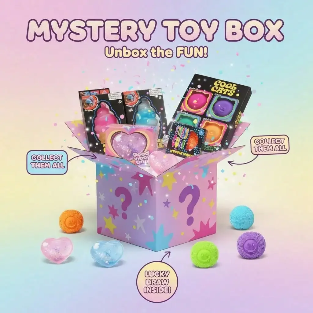 100+Mystery Fidget Toy Blind B - Food Storage Bag recension och pris