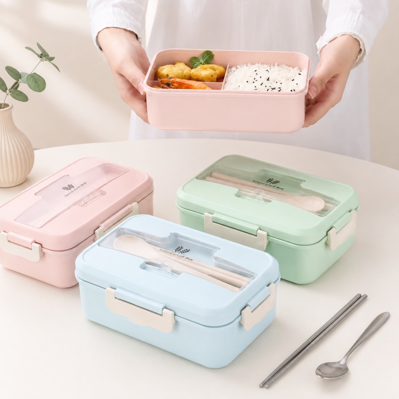 Wheat Straw Lunch Box Microwav - Food Storage Oven Safe recension och pris